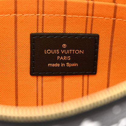 Louis Vuitton Monogram Giant Jungle Neverfull MM GM Pochette Black 6 of 6