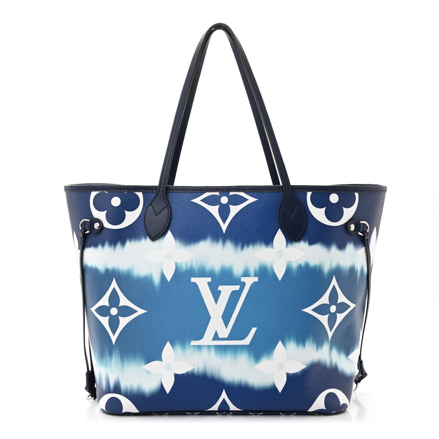 Louis Vuitton Monogram Escale Neverfull MM Blue 1 of 12