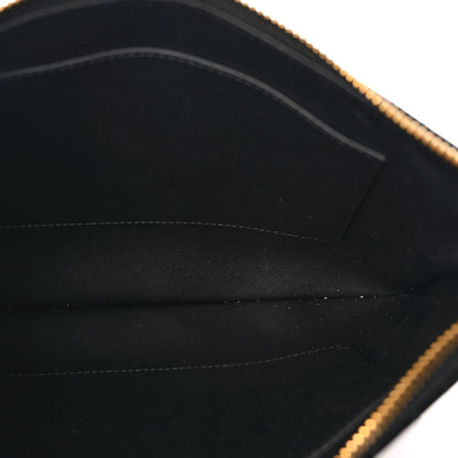 Christian Dior Patent Cannage Large Caro Daily Pouch Black 5 of 7