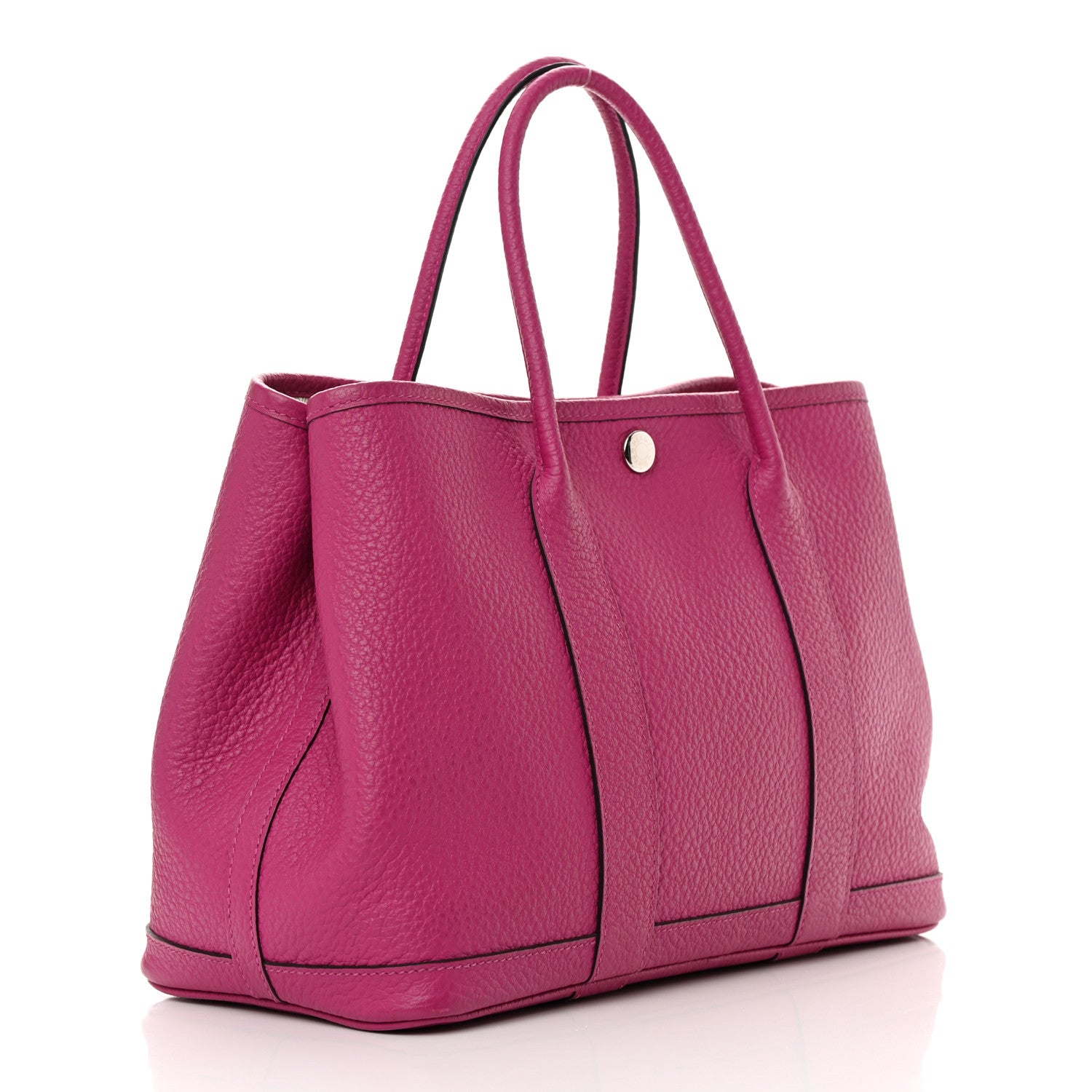 Hermes Vache Country Garden Party 30 TPM Rose Pourpre 3 of 16