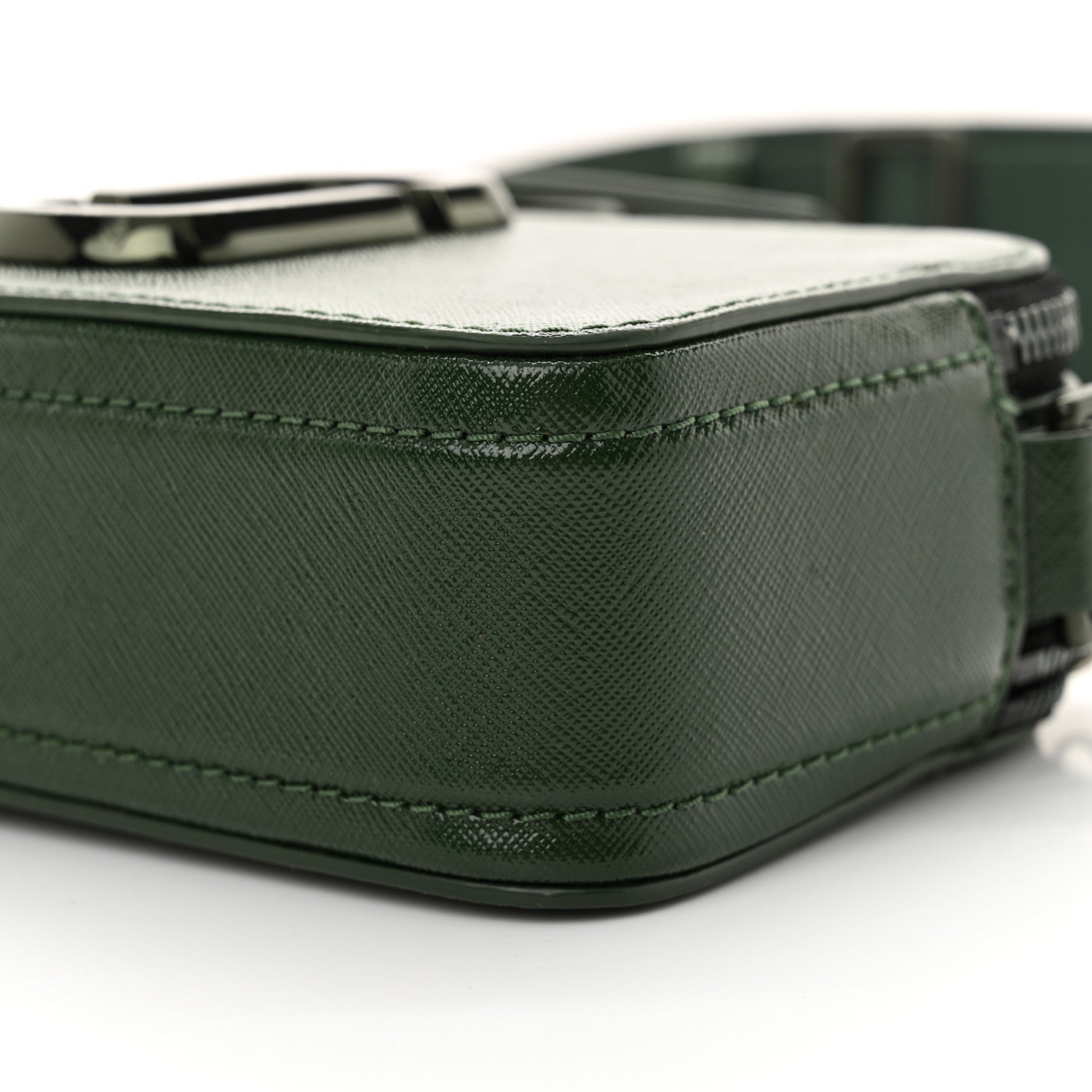 Marc Jacobs Saffiano Small Snapshot Camera Bag Olive Green 10 of 12