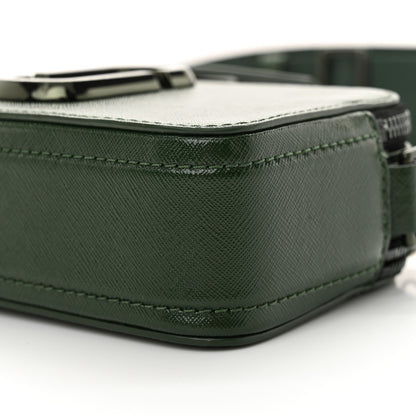 Marc Jacobs Saffiano Small Snapshot Camera Bag Olive Green 10 of 12