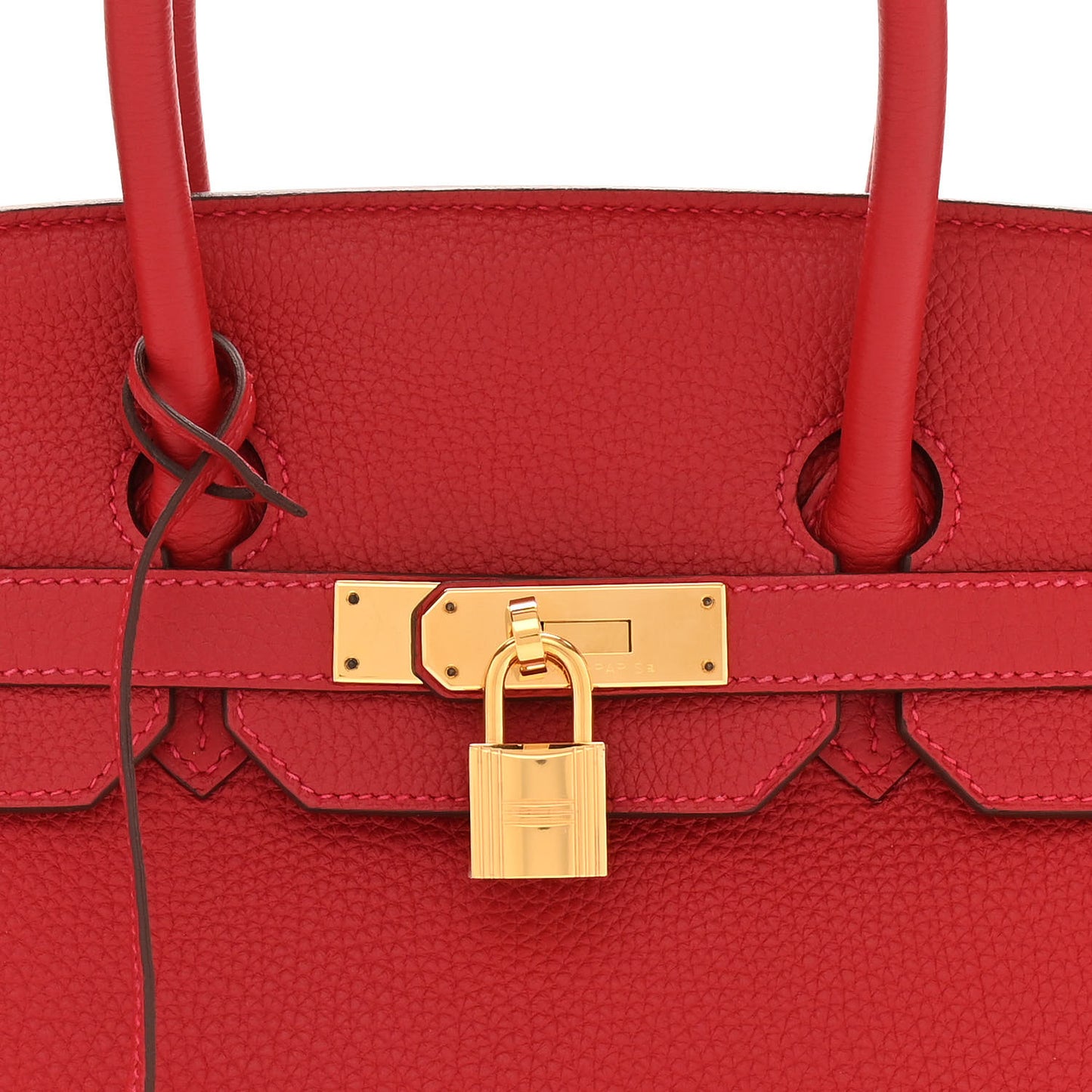 Togo Birkin 35 Rouge Casaque