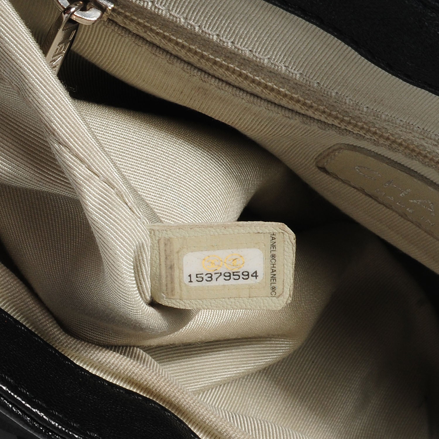 Chanel Lambskin Chain Around Medium Messenger Bag Black 8 of 8