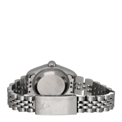 Rolex Stainless Steel 18K White Gold Diamond 26mm Oyster Perpetual Datejust Watch Blue Gradient 79174 3 of 4