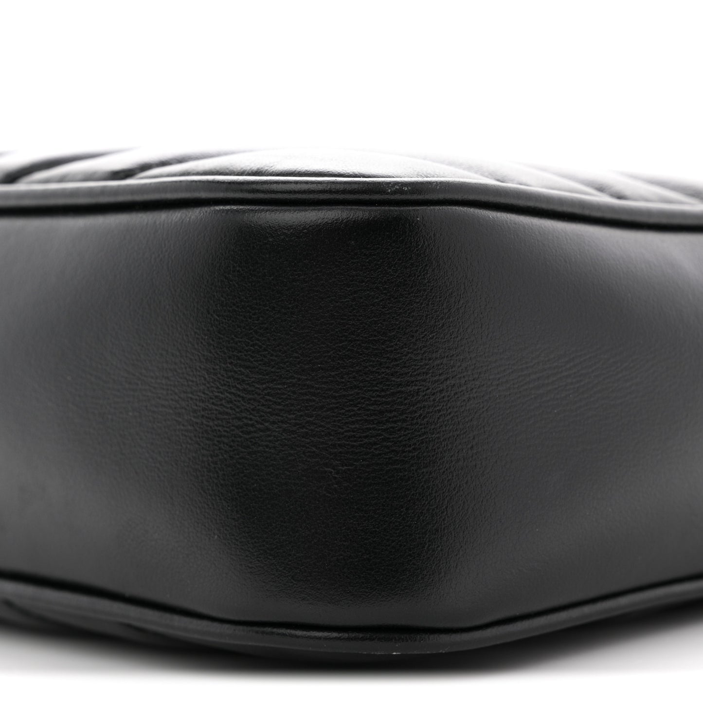 Calfskin Matelasse Monogram Monochrome Lou Camera Bag Black