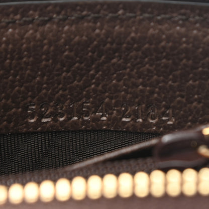 Gucci GG Supreme Monogram Web Ophidia Zip Around Wallet Brown 7 of 7