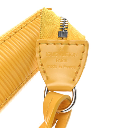 Louis Vuitton Epi Pochette Accessories NM Citron 7 of 9