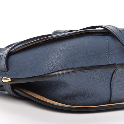 Loewe Grained Calfskin Mini Gate Crossbody Bag Steel Blue 6 of 9