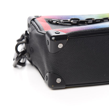 Louis Vuitton Taiga Rainbow Mini Soft Trunk Black 7 of 11