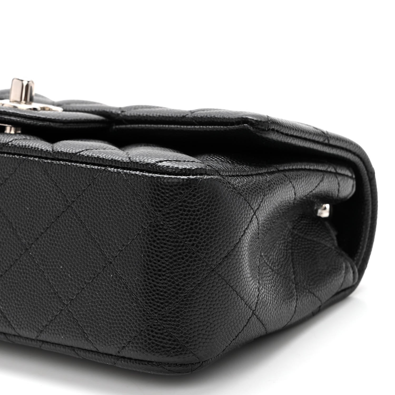 Chanel Caviar Quilted Mini Rectangular Flap Black 10 of 10