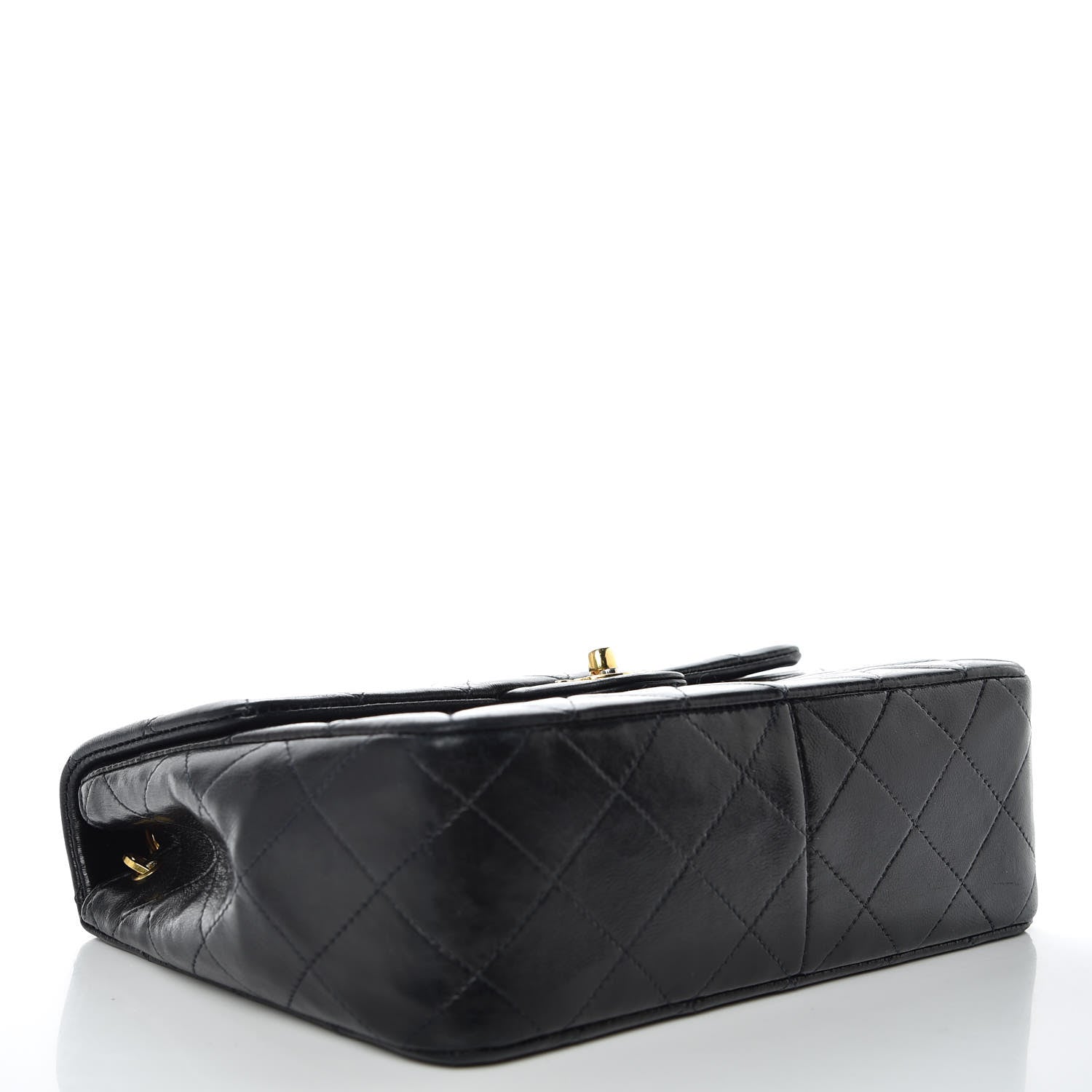 Chanel Lambskin Quilted Mini Square Flap Black 4 of 9