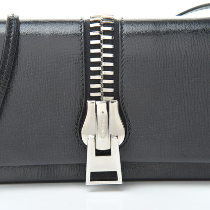 Tom Ford Calfskin Sedgwick Zip Clutch Black 8 of 12