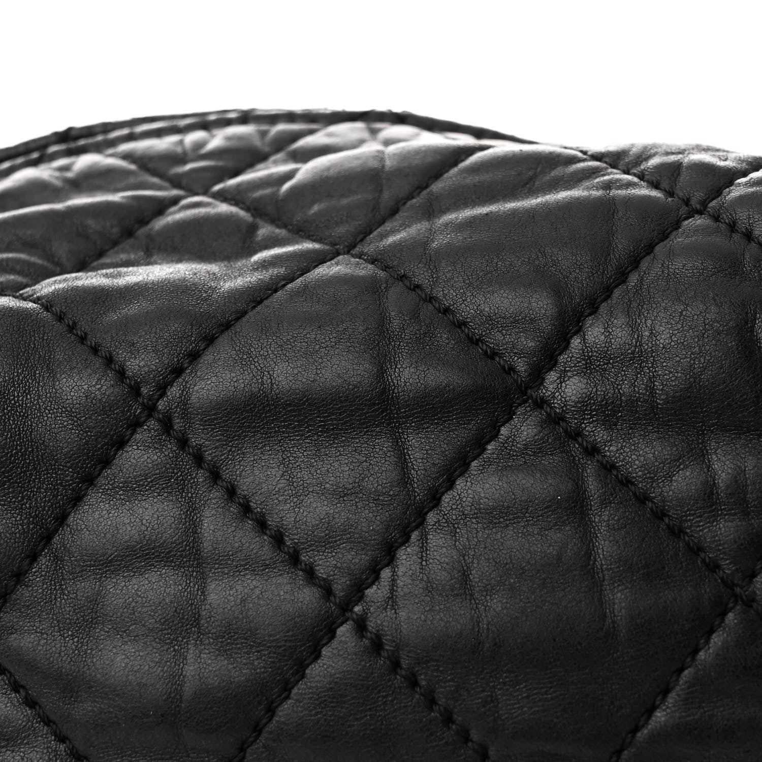 Chanel Lambskin Quilted Cloudy Bundle Hobo Black 8 of 10