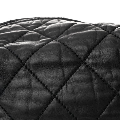 Chanel Lambskin Quilted Cloudy Bundle Hobo Black 8 of 10