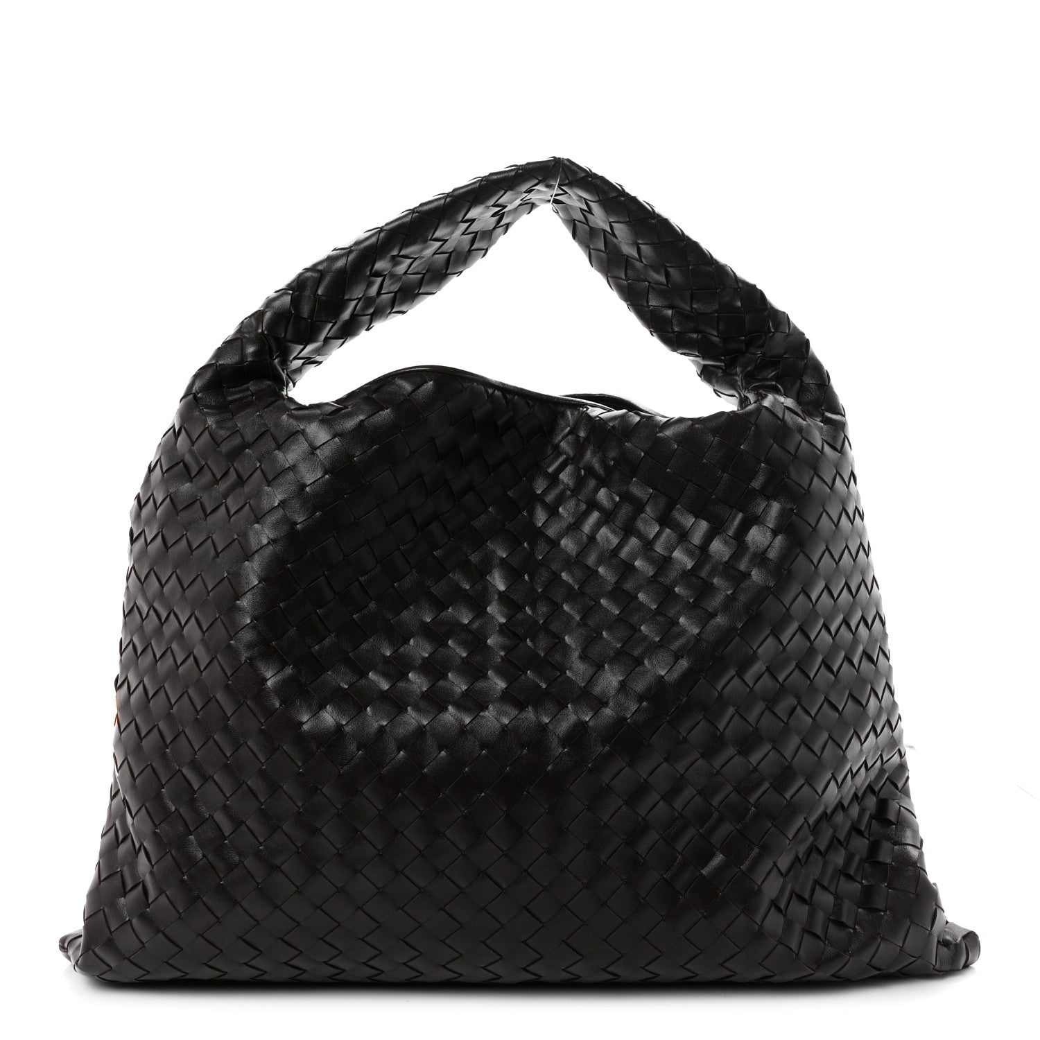 Bottega Veneta Calfskin Intrecciato Large Hop Fondant 1 of 10