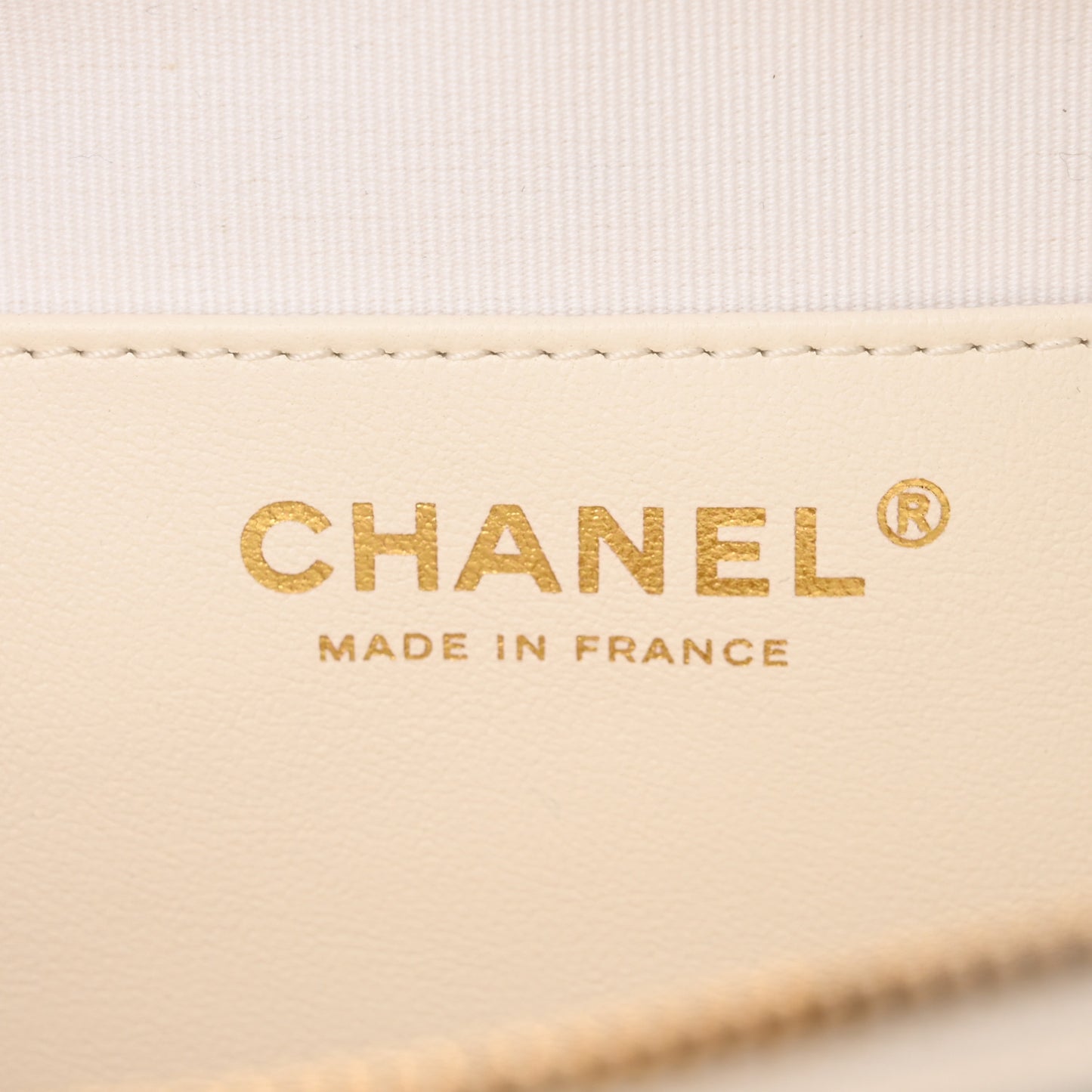 Lambskin Quilted CC In Love Heart Bag White