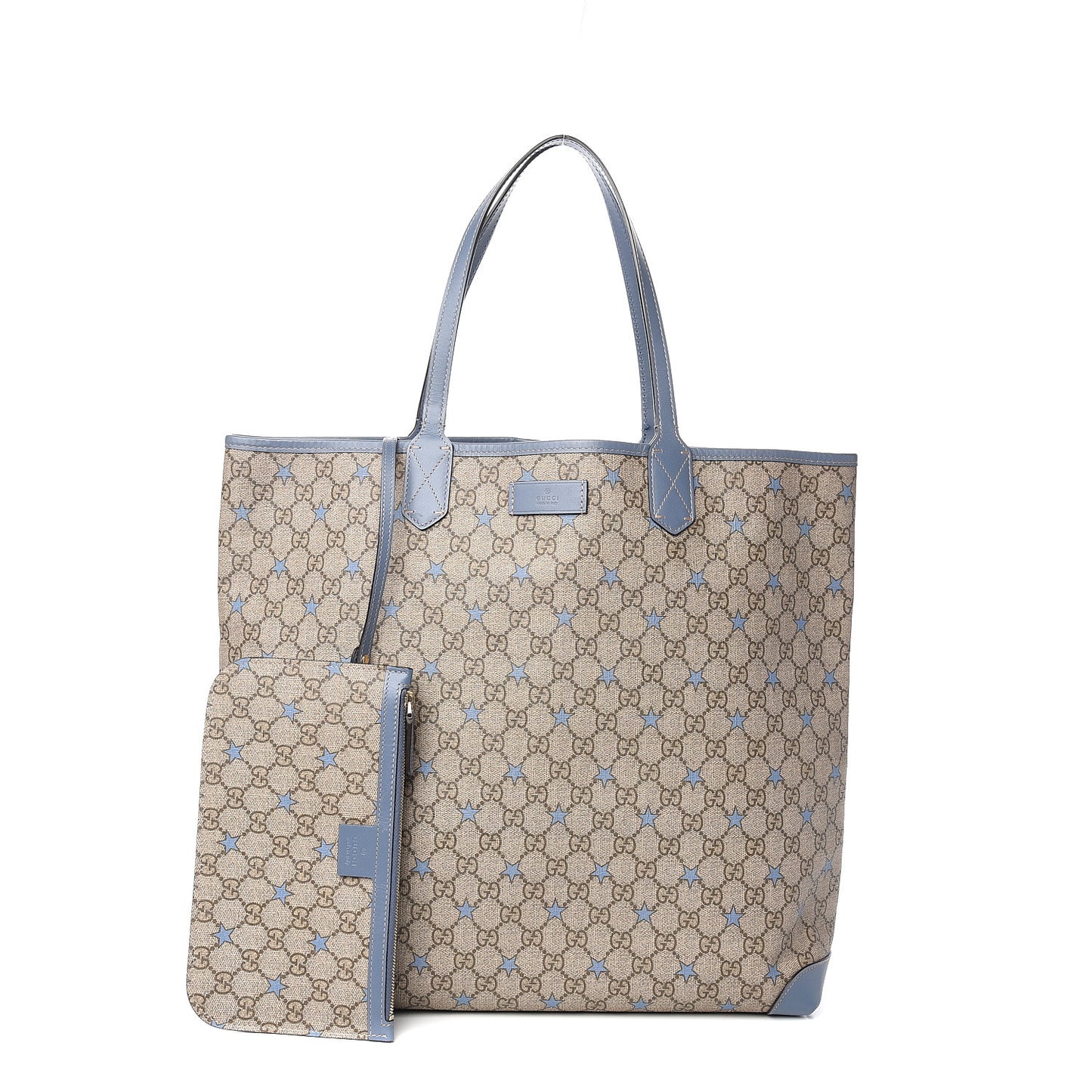 GG Supreme Stars Tote Blue