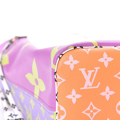 Louis Vuitton Monogram Giant Neverfull MM Pink Lilac 12 of 15