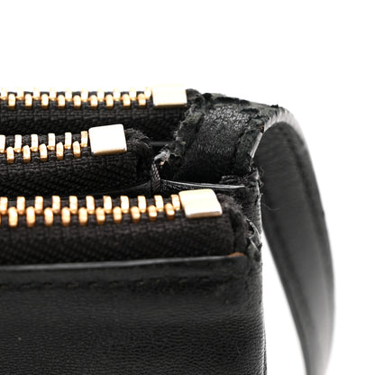 Celine Lambskin Small Trio Crossbody Bag Black 14 of 14