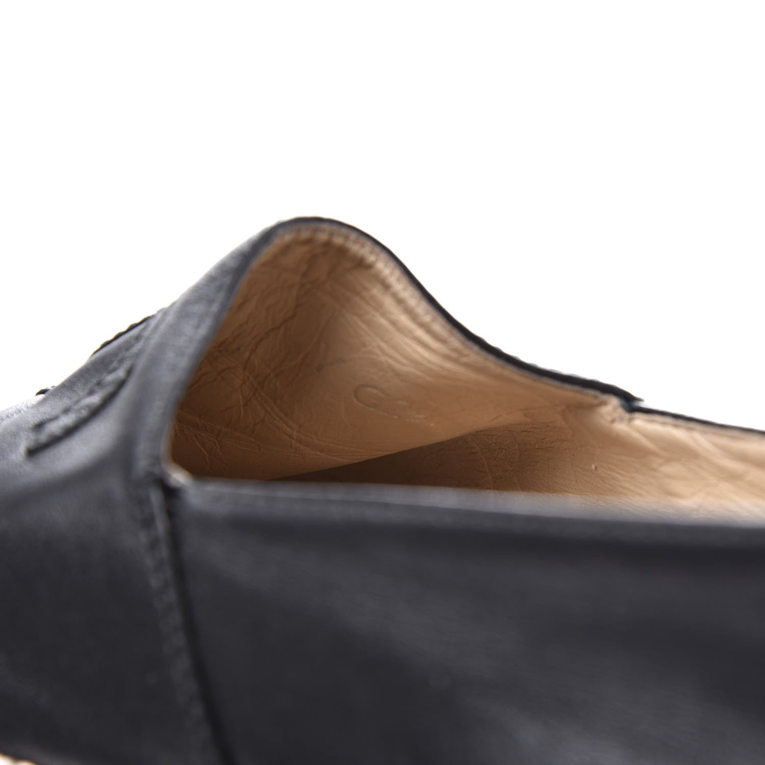Chanel Lambskin CC Espadrilles 42 Black 10 of 10