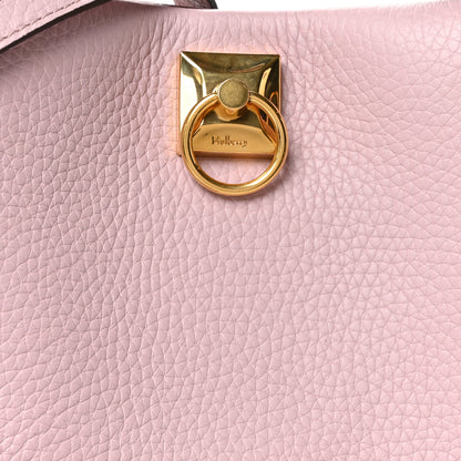 Mulberry Heavy Grain Small Iris Tote Powder Pink 9 of 11