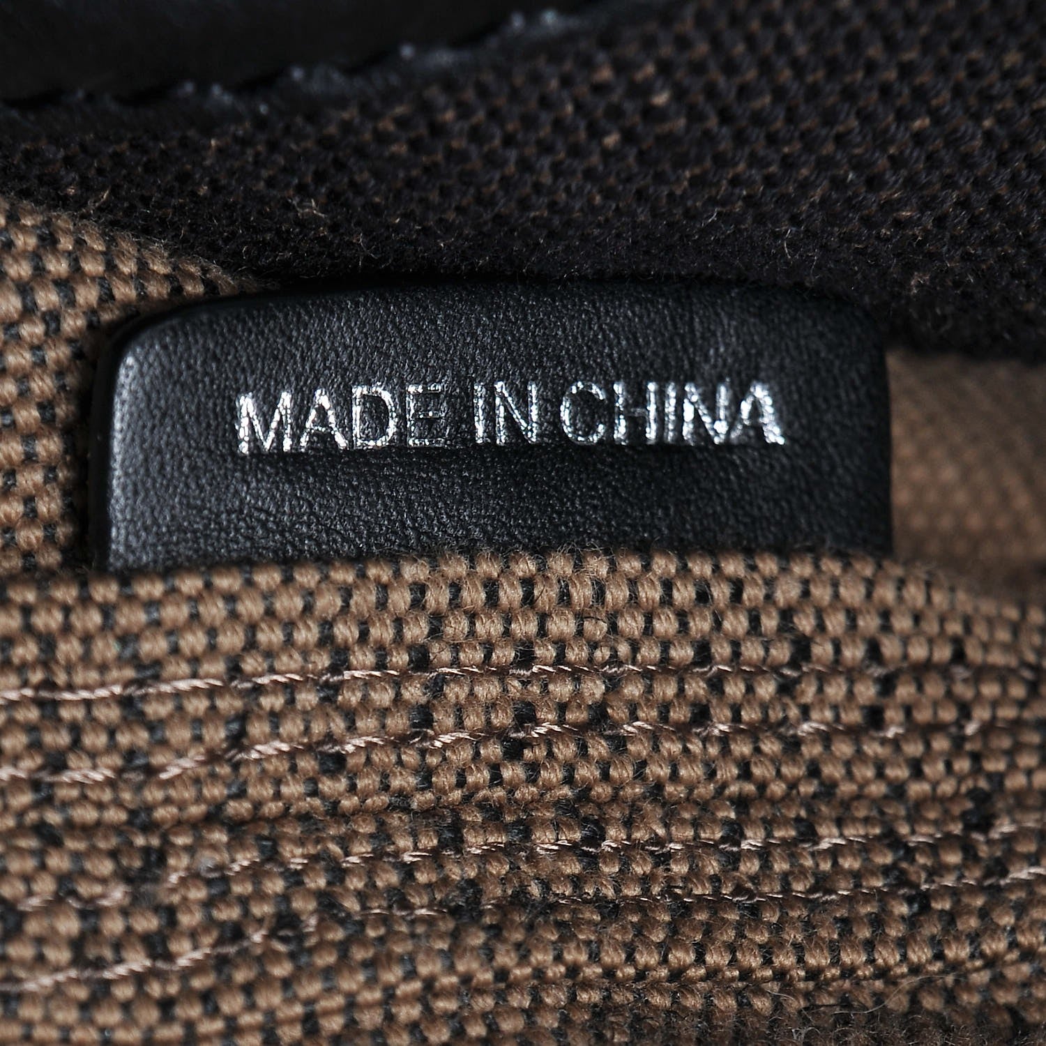 Burberry Canvas Mega Check Medium Ashby Hobo Black 6 of 8