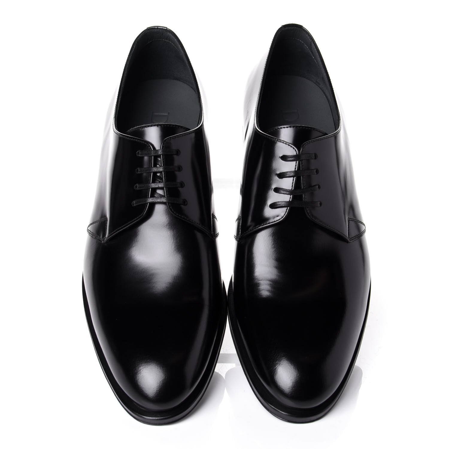 Christian Dior Calfskin Mens Derby Shoes 41 Black 5 of 11