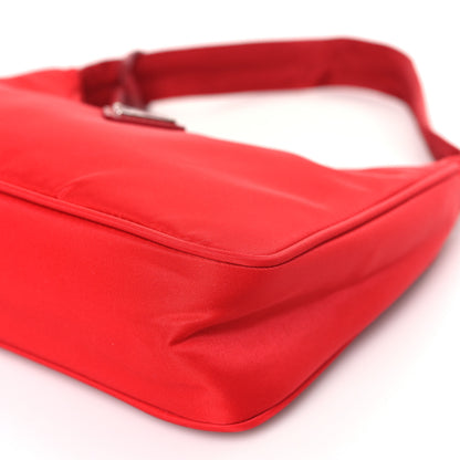 Prada Tessuto Nylon Mini Re-Edition 2000 Bag Rosso 8 of 8