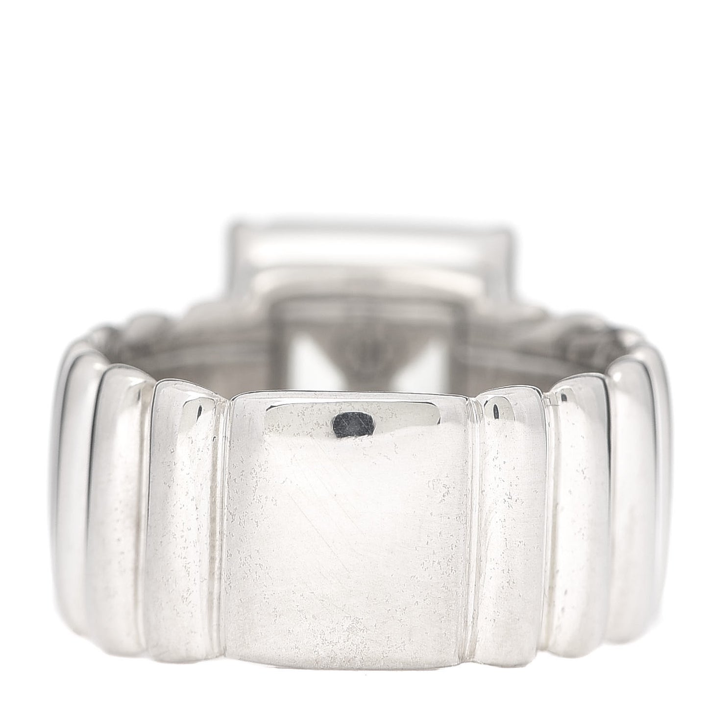 Sterling Silver Prasiolite Ring 55 7.25