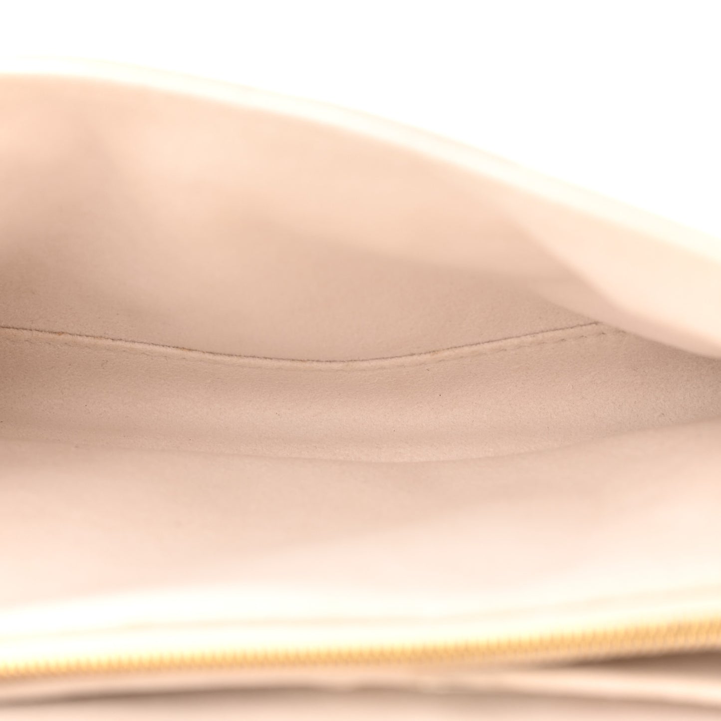 Calfskin LV New Wave Chain Bag Ivory