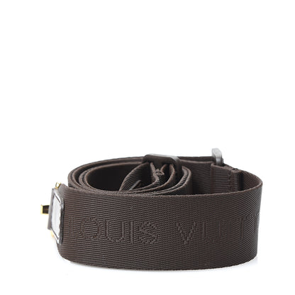 Louis Vuitton Canvas Adjustable Shoulder Strap Brown 2 of 3
