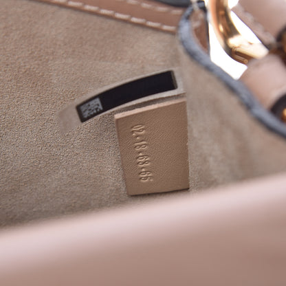 Chloe Calfskin Suede Medium Nile Bracelet Bag Biscotti Beige 7 of 11