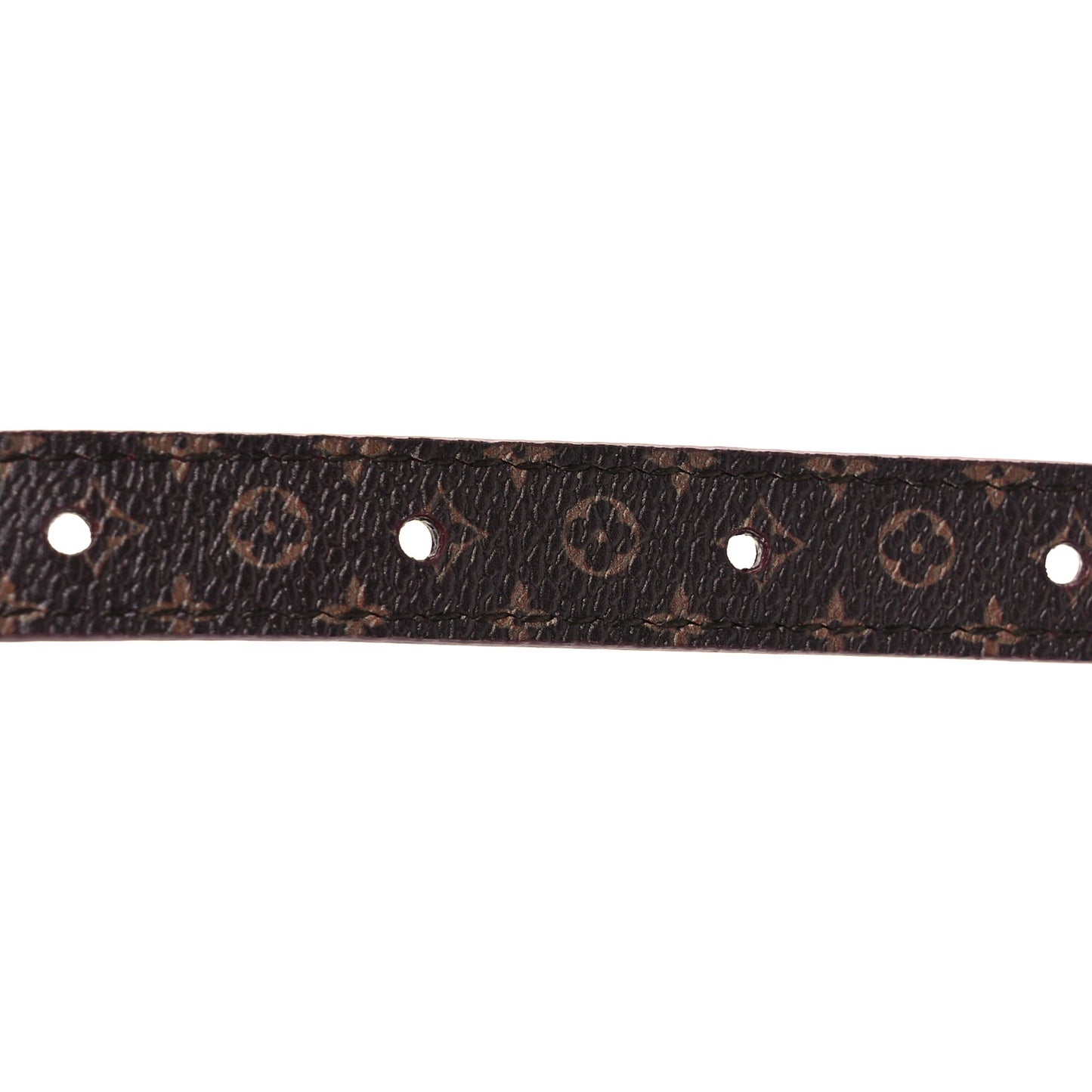 Monogram Empreinte 15mm Flowergram Reversible Belt 75 30 Burgundy