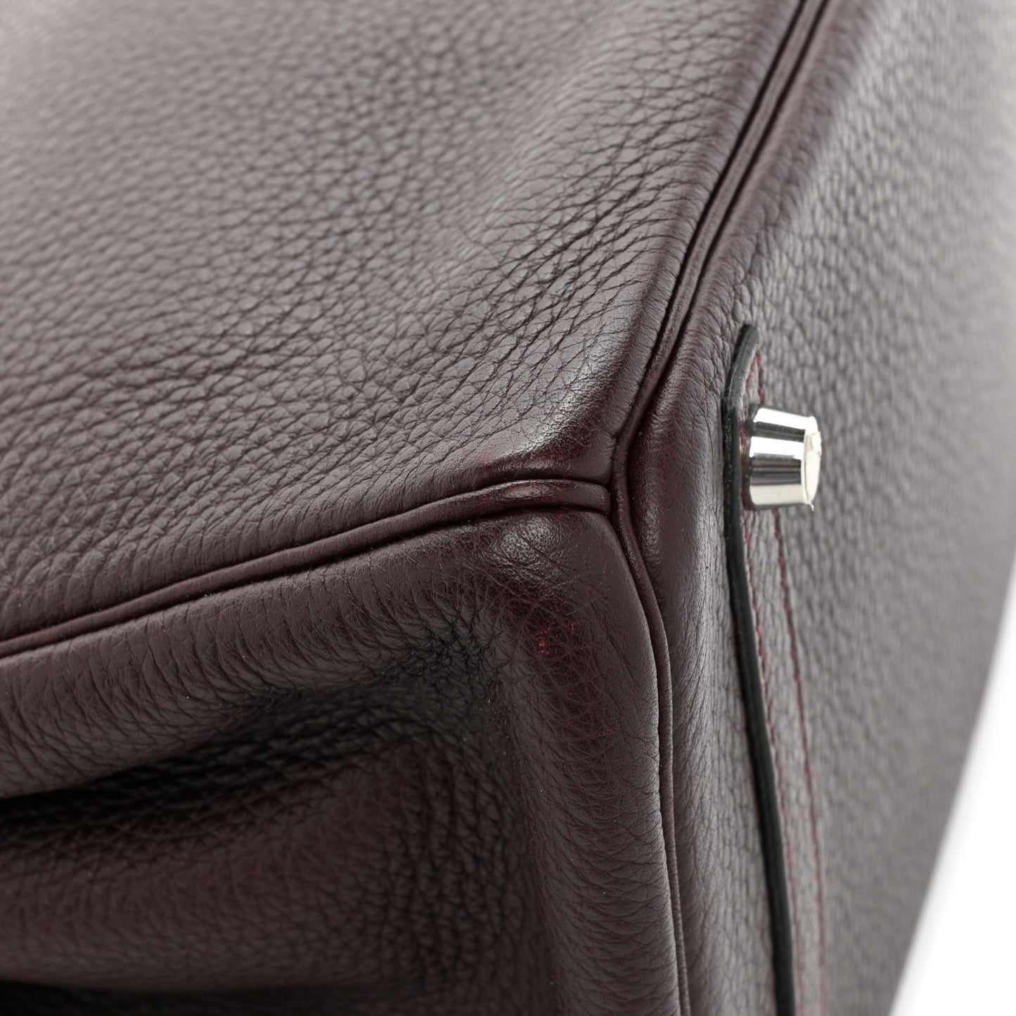 Taurillon Clemence Birkin 30 Prune