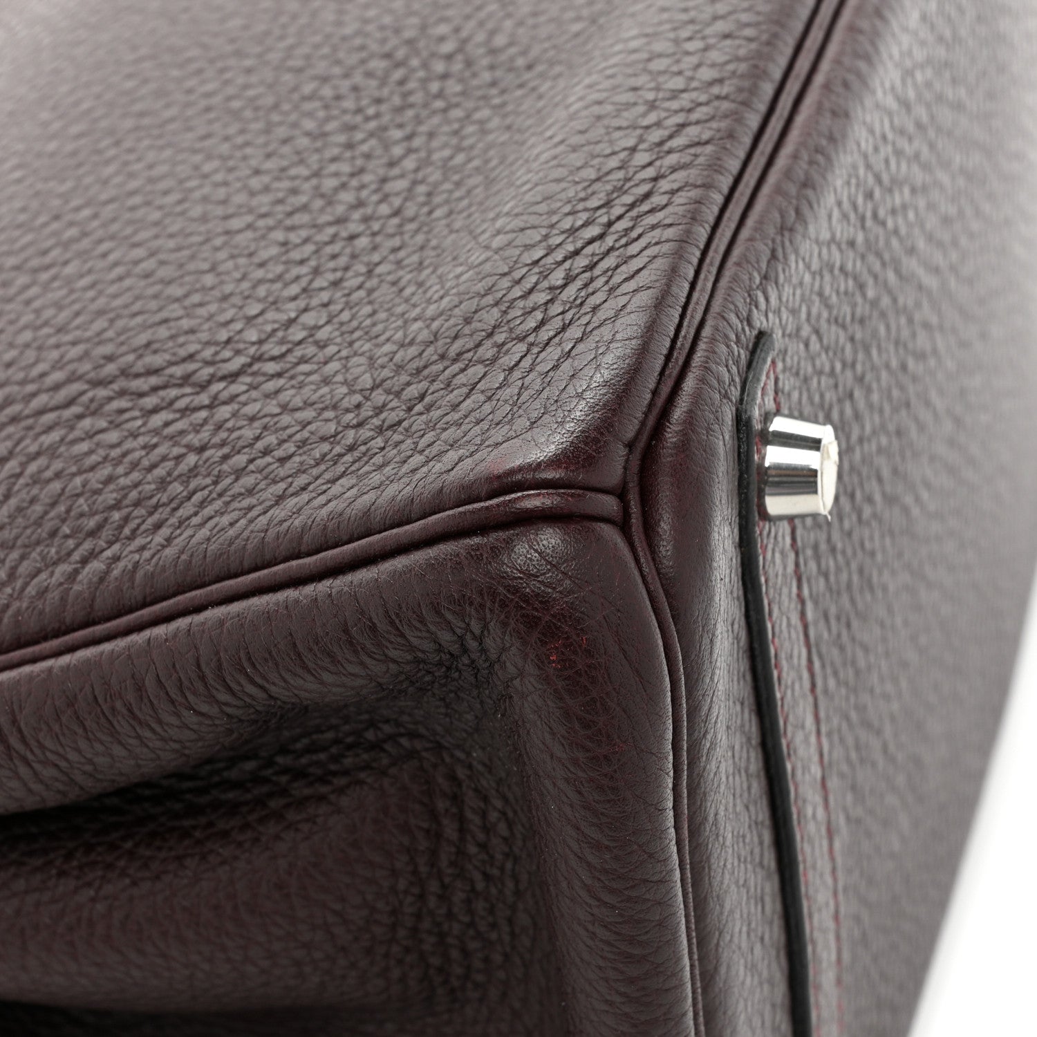 Hermes Taurillon Clemence Birkin 30 Prune 15 of 16