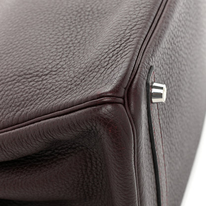 Hermes Taurillon Clemence Birkin 30 Prune 15 of 16
