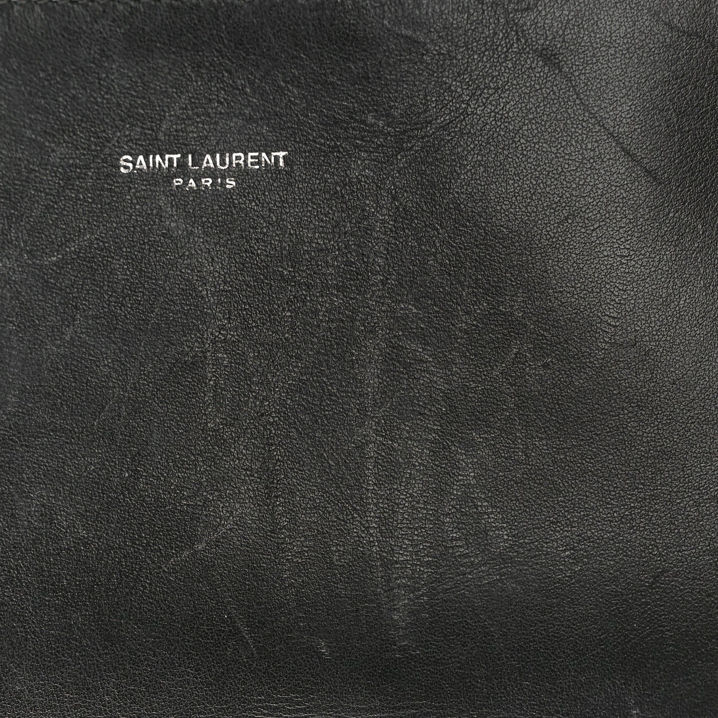 Grained Calfskin Baby Sac De Jour Black