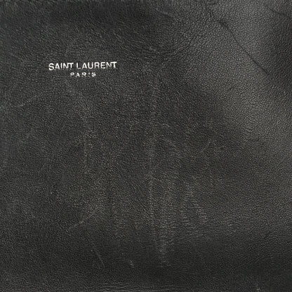 Saint Laurent Grained Calfskin Baby Sac De Jour Black 12 of 13