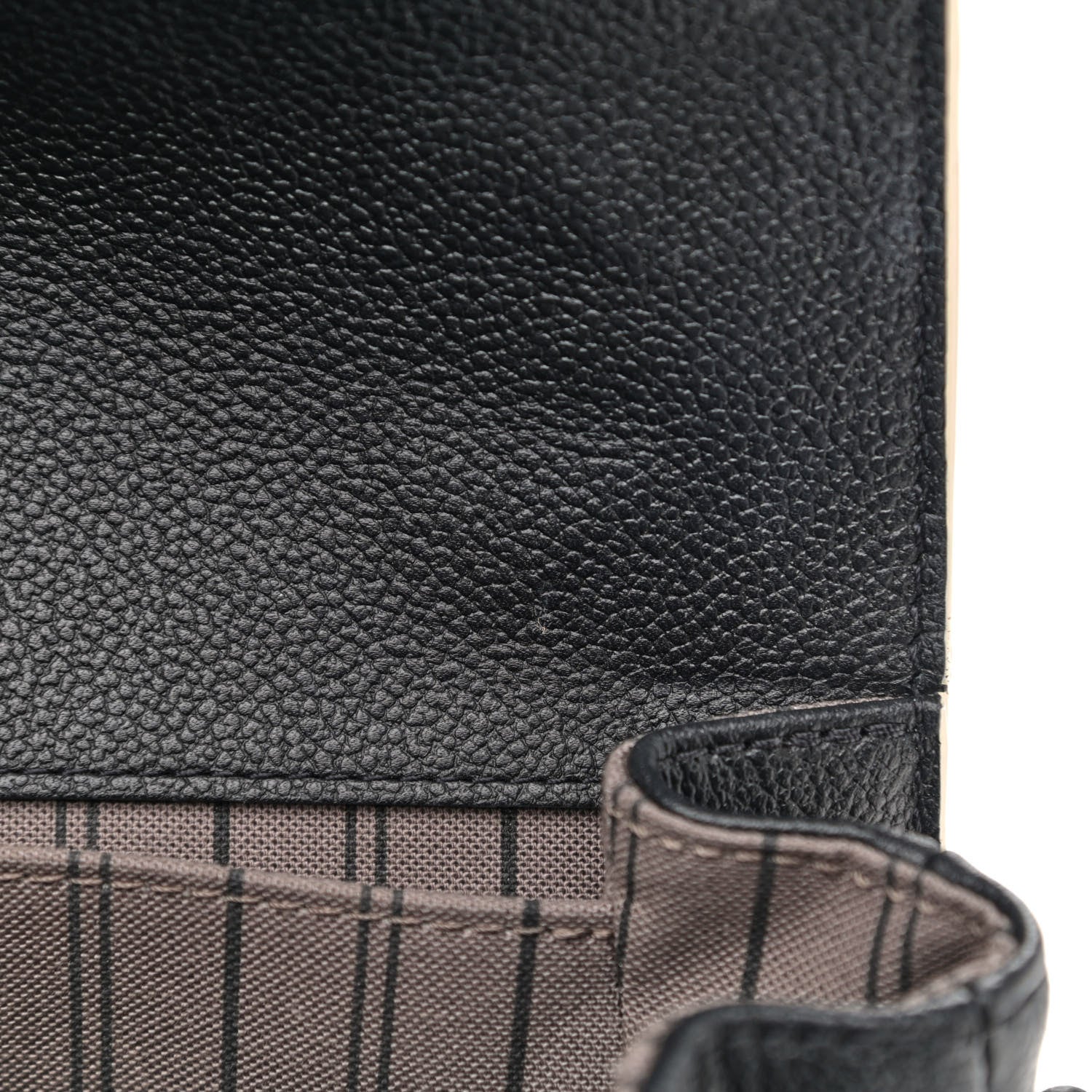 Louis Vuitton Empreinte Braided Pochette Metis Black 10 of 12