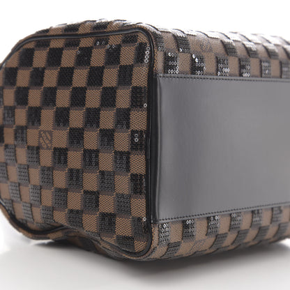 Louis Vuitton Damier Paillettes Speedy 30 Black 8 of 10