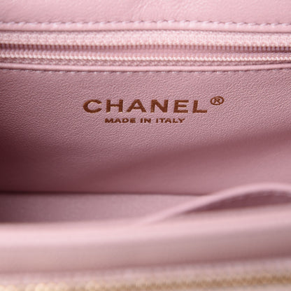 Chanel Caviar Quilted Mini Business Affinity Flap Light Pink 5 of 9