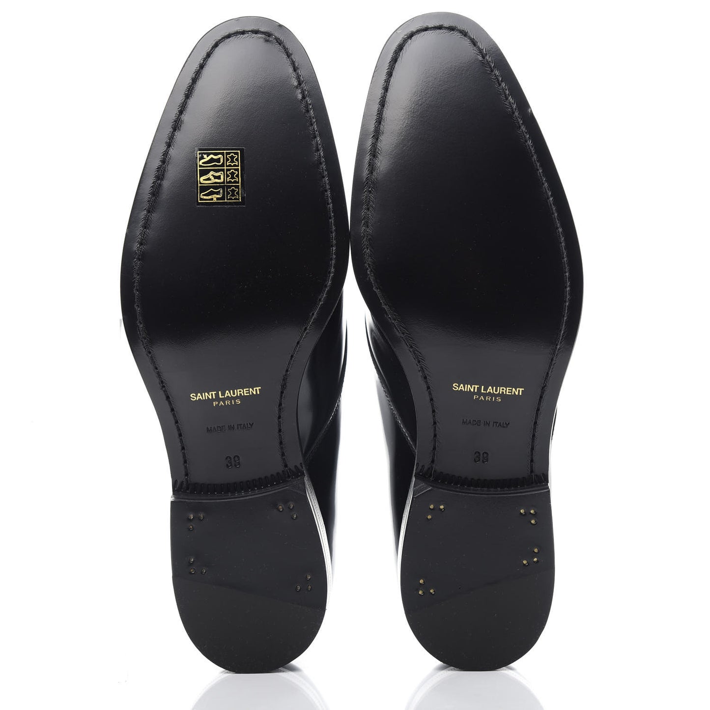 Patent Calfskin Montaigne 25 Uniform 39 Black