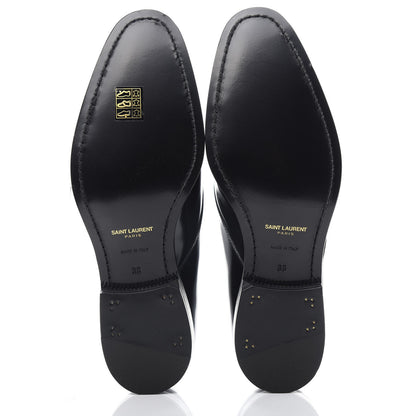 Saint Laurent Patent Calfskin Montaigne 25 Uniform 39 Black 6 of 10