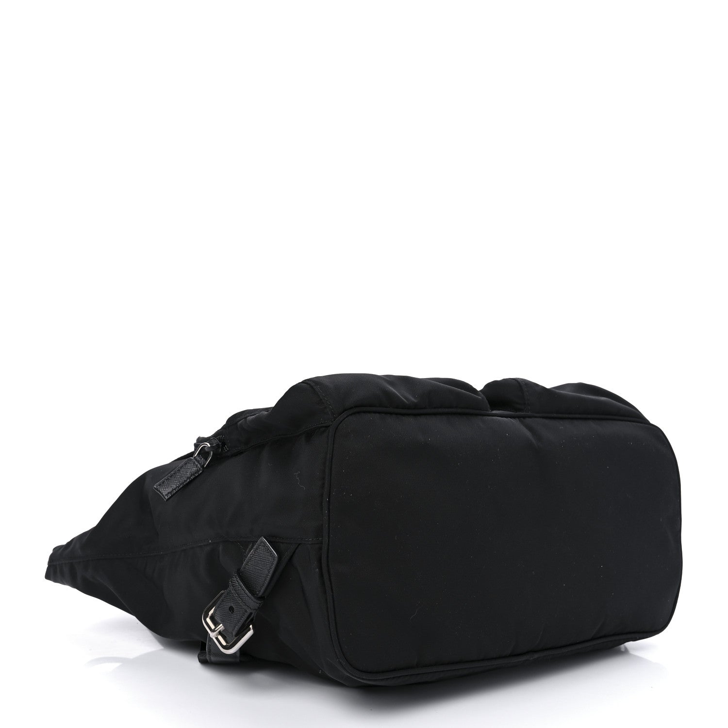 Prada Nylon Vela Medium Backpack Black 4 of 10