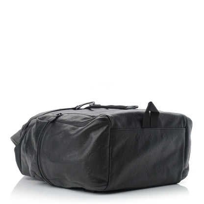 Louis Vuitton Calfskin Monogram Shadow Discovery Backpack Black 4 of 9