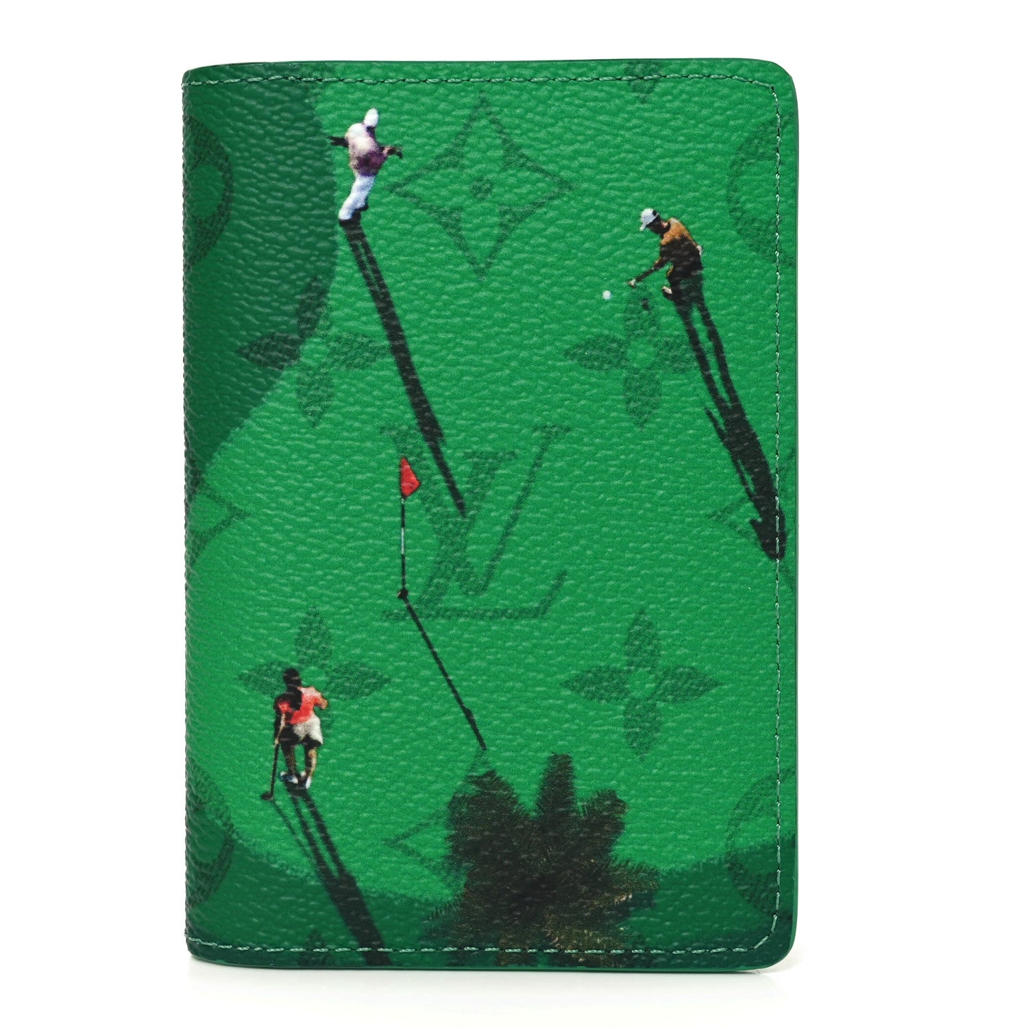 Louis Vuitton Monogram Sports Pocket Organizer Golf Green 1 of 7