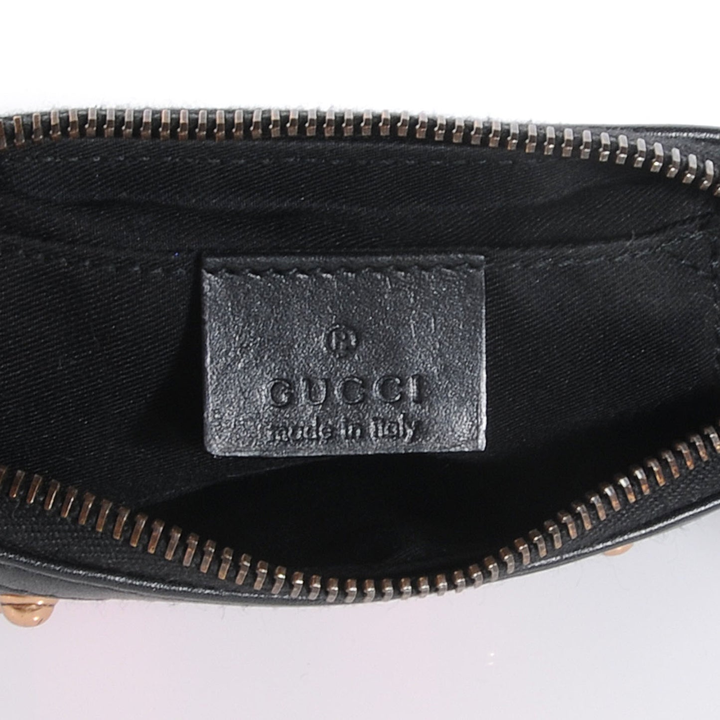 Monogram Web Clutch Black