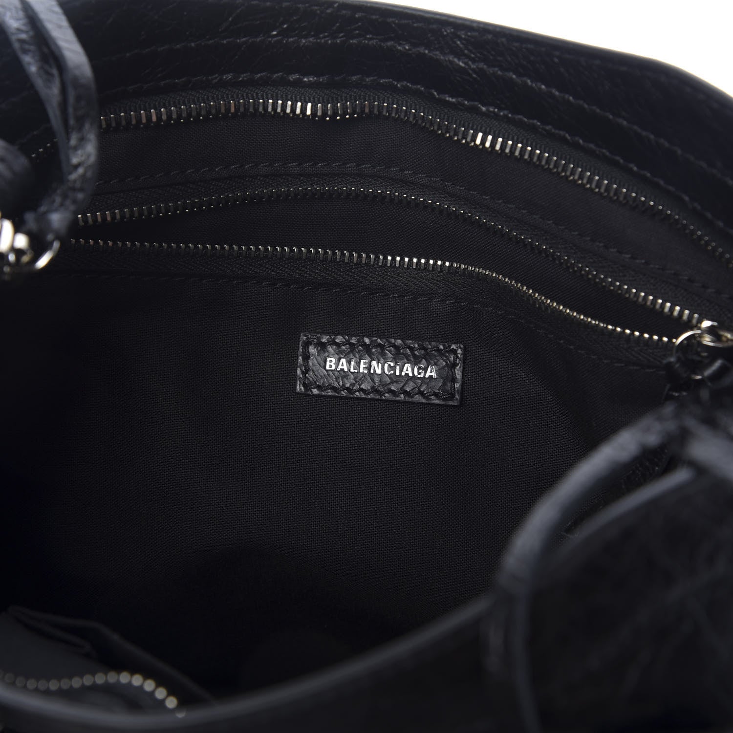 Balenciaga Agneau Classic Silver Hardware S City Black 9 of 10