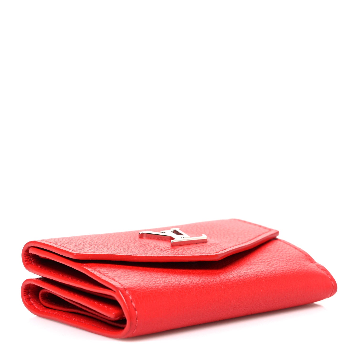 Louis Vuitton Calfskin Lockmini Wallet Kabuki 4 of 9
